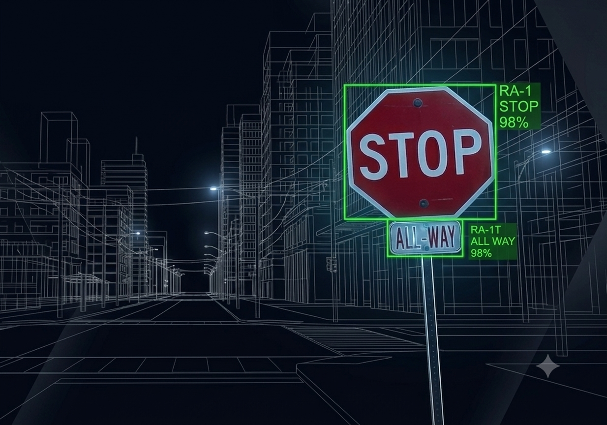 Waysights AI sign inspection dashboard